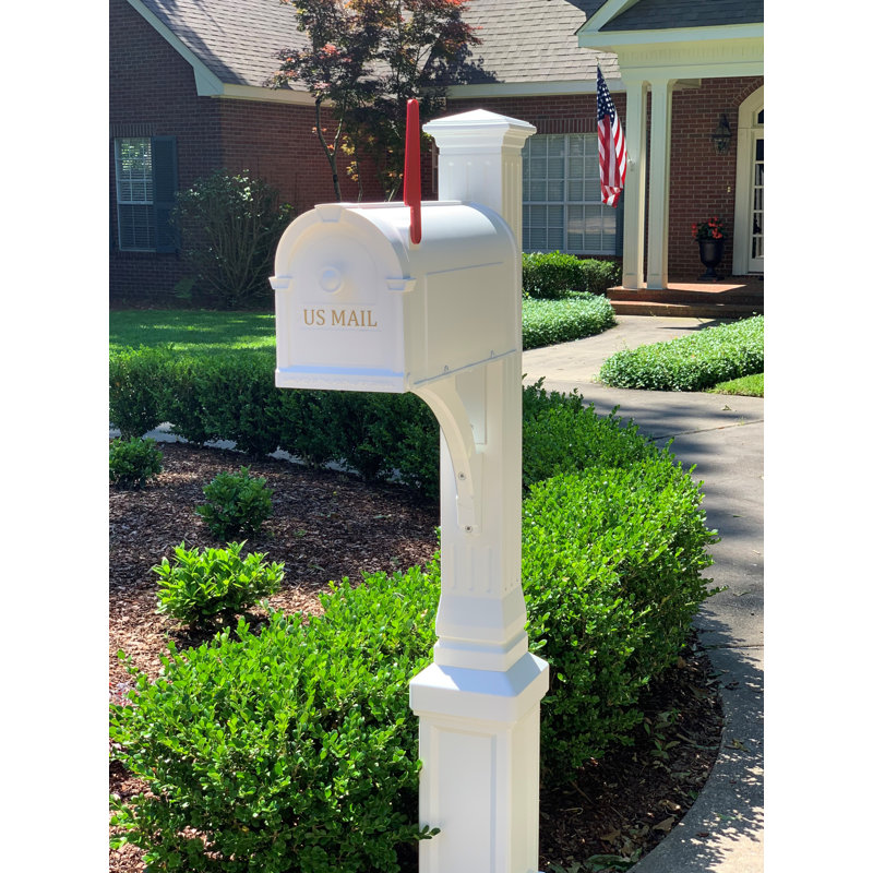 Postal Pro Mailboxes Lexington Mailbox and Post Kit & Reviews Wayfair